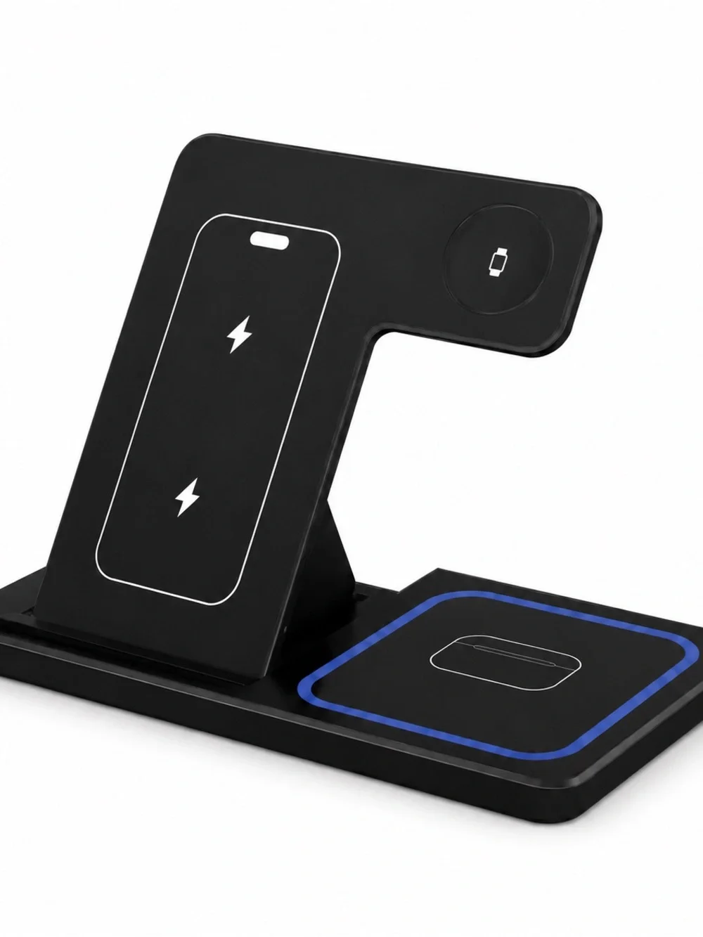 3-in-1 Wireless Charging Station Fast Charger for iPhone Apple Watch AirPods
